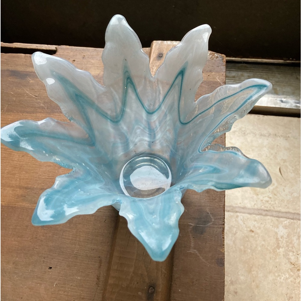 Vintage Murano Glass Candle Holder